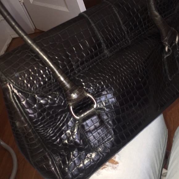 Black leather purse - Picture 3 of 3